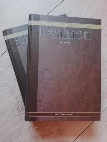 J.H. Donner praktische uitleg van de Psalmen deel 1 en 2 beschikbaar voor biedingen