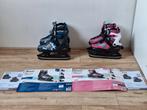 Verstelbare softboot kinderschaatsen (maat 33-37), Ophalen, Zo goed als nieuw, IJshockeyschaatsen, Overige merken