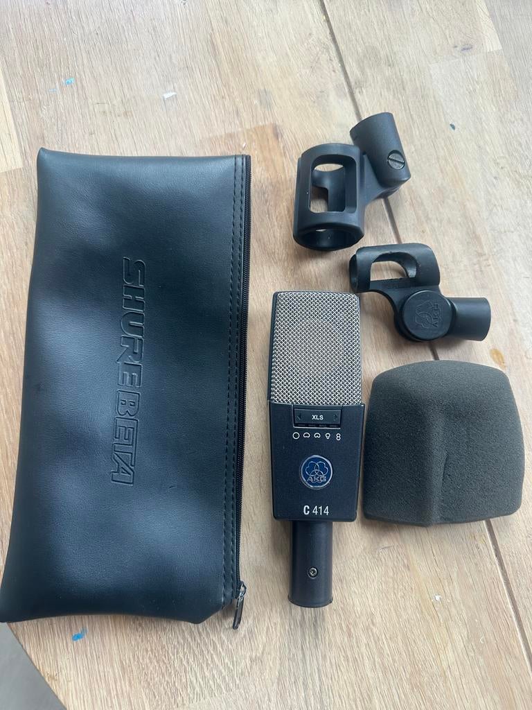 AKG C414 XLS, Muziek en Instrumenten, Microfoons, Ophalen, Gebruikt, Studiomicrofoon