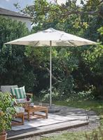 Sun umbrella, Ophalen, Kantelbaar, 2 tot 3 meter, Zo goed als nieuw
