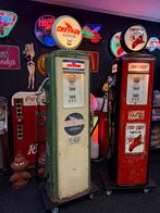 Amerikaanse benzinepomp Tokheim T39 Tall Chevron Gasoline, Ophalen, Gebruikt