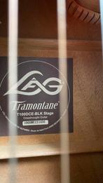 Te koop LAG Tramontane T100DCE-BLK Stage, Muziek en Instrumenten, Snaarinstrumenten | Gitaren | Akoestisch, Gebruikt, Ophalen