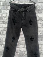 Chrome hearts broek (valt klein), Ophalen of Verzenden, Zo goed als nieuw, Blauw, W28 - W29 (confectie 36)