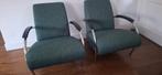 Gelderland fauteuil 5470 design jan des bouvrie 2x, Huis en Inrichting, Fauteuils, Ophalen, 75 tot 100 cm, Zo goed als nieuw, Stof