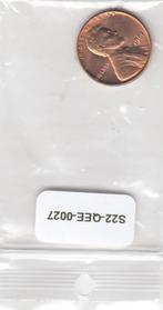 S22-QEE-0027-M50 United States 1 Cent UNC 1961 KM201, Postzegels en Munten, Munten | Amerika, Losse munt, Verzenden, Noord-Amerika