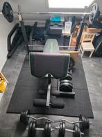 Tunturi WB60 Halterbank Complete set, Ophalen, Zo goed als nieuw