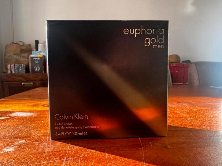 Calvin Klein Euphoria Gold Men Eau de Toilette 100 ml, Sieraden, Tassen en Uiterlijk, Uiterlijk | Parfum, Nieuw, Ophalen of Verzenden