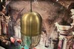 Hanglamp Glas/metaal 50%Korting Direct/leverbaar/Enschede, Minder dan 50 cm, Nieuw, #Hanglamp#Glas#Brons#industrieel, Ophalen