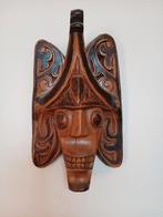 Mooi vintage aziatisch houtsnijwerk, Antiek en Kunst, Kunst | Niet-Westerse kunst, Ophalen of Verzenden