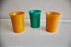 kinderbekers vintage 3 stuks, Overige materialen, Verzenden, Overige typen, Zo goed als nieuw
