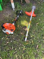 Stihl km100 combimotor met bosmaaier, Ophalen, Zo goed als nieuw, Onkruidsteker