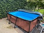 EXIT Zwembad 220x150x65 incl overkapping, Tuin en Terras, Zwembaden, Ophalen, Minder dan 80 cm, Opzetzwembad, 200 tot 400 cm