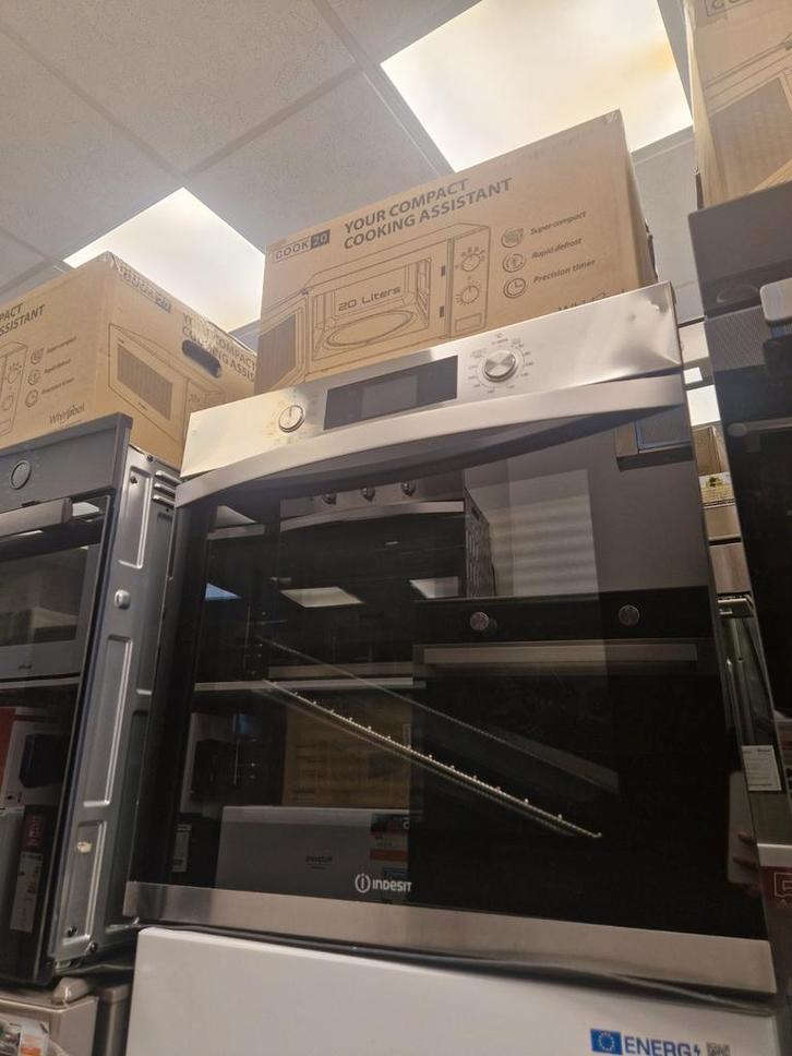 Nieuwe Indesit Inbouw Oven - 60x60 - 2 Jaar Garantie, Witgoed en Apparatuur, Ovens, Nieuw, Inbouw, Oven, 60 cm of meer, 60 cm of meer