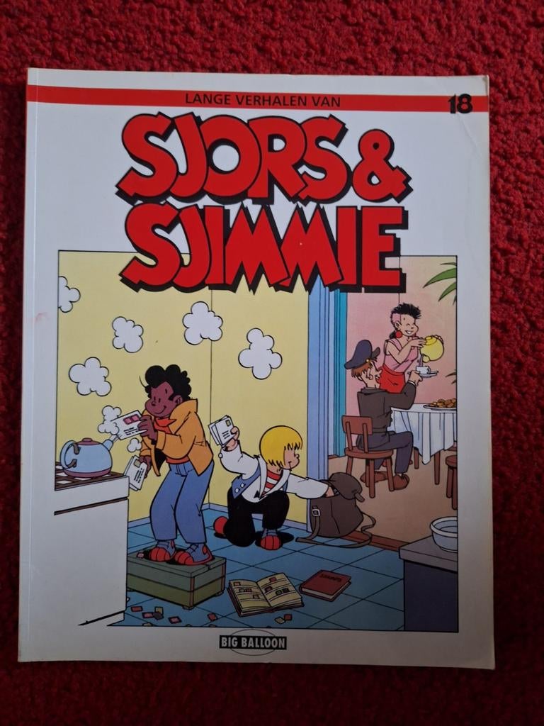Lange verhalen van Sjors en Sjimmy, Meerdere stripboeken, Ophalen of Verzenden, Gelezen