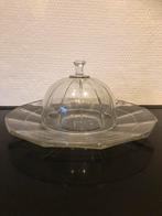 Glazen stolp met onderbord, Antiek en Kunst, Antiek | Glas en Kristal, Ophalen