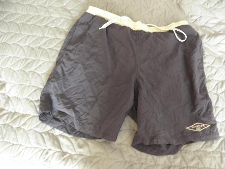 Goedkoop blauw beige zwem short bermuda broekje HOOKIPA mt M, Kleding | Heren, Sportkleding, Gedragen, Algemeen, Maat 48/50 (M)