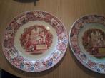 Antieke borden bord 2 stuks, Antiek en Kunst, Ophalen of Verzenden