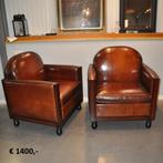 Fauteuils schapenleer Lounge Atelier / Teaks / OCL, Ophalen of Verzenden, Zo goed als nieuw, 50 tot 75 cm, Leer