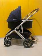Kinderwagen Uppababy Vista V2 (donkerblauw), Kinderen en Baby's, Kinderwagens en Combinaties, Gebruikt, Verstelbare duwstang, Ophalen