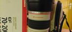 Canon EF 70-200 f/2.8L IS USM + accessoires, Audio, Tv en Foto, Fotografie | Lenzen en Objectieven, Ophalen of Verzenden, Gebruikt