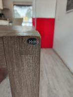 Koopje! Mooie eettafel + 4 stoelen van Henders & Hazel, Ophalen, 50 tot 100 cm, Zo goed als nieuw, 150 tot 200 cm