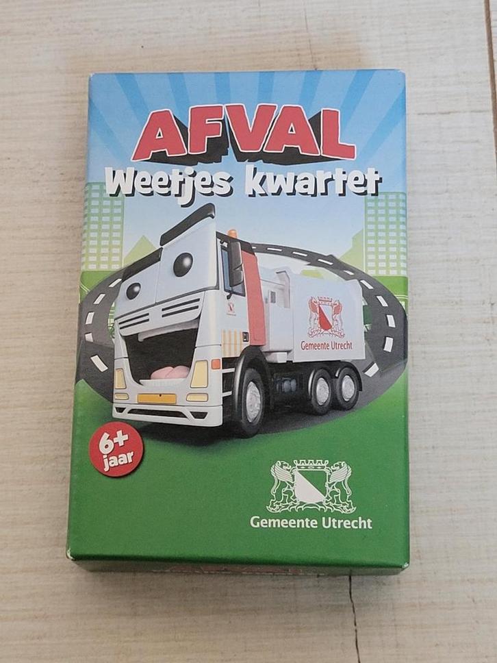 Weetjes Kwartet: AFVAL, 6+, NIEUW, Verzamelen, Speelkaarten, Jokers en Kwartetten, Nieuw, Kwartet(ten), Ophalen