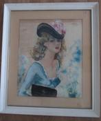 portret,Pastel   Jan Kiewit, Ophalen