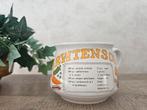 Vintage soepkom met recept Erwtensoep retro servies, Huis en Inrichting, Keuken | Servies, Gebruikt, ., Keramiek, Ophalen of Verzenden