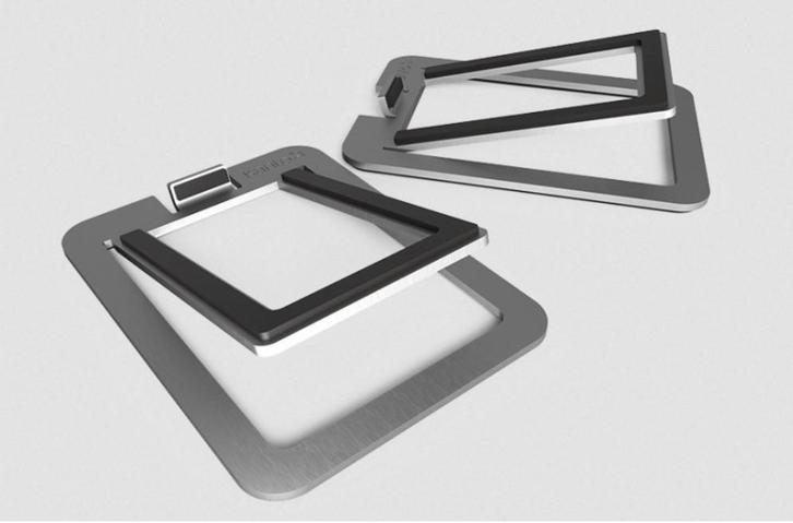 Kanto S2 desktop speaker stands, Audio, Tv en Foto, Luidsprekers, Zo goed als nieuw, Front, Rear of Stereo speakers, Minder dan 60 watt