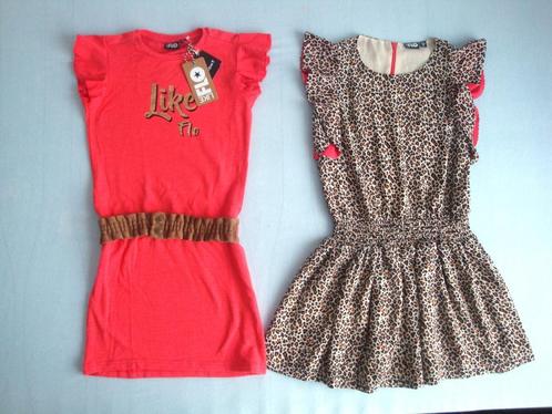 Twee Like Flo jurken maat 128 (Waarvan 1 nieuw), Kinderen en Baby's, Kinderkleding | Maat 128, Nieuw, Meisje, Jurk of Rok, Ophalen of Verzenden