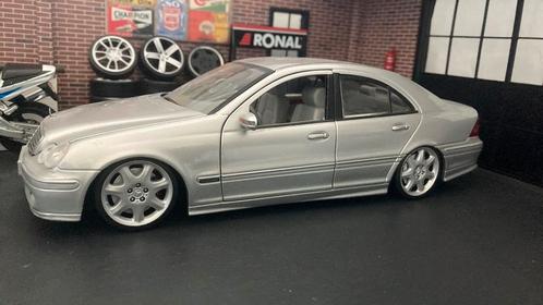 Custom: 1:18 Mercedes c-klasse, Hobby en Vrije tijd, Modelauto's | 1:18, Zo goed als nieuw, Auto, Anson, Ophalen of Verzenden