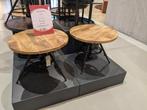 OPRUIMING SALONTAFELS EN BIJZETTAFELS VOOR SPOTPRIJS