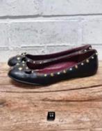 Marc Jacobs - Prachtige leren mouseflats maat 38.5 - IZGST, Marc Jacobs, Zwart, Zo goed als nieuw, X