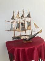 Modrlboot hoornbeen 4 masten prima staat 10 euro, Hobby en Vrije tijd, Modelbouw | Boten en Schepen, Ophalen of Verzenden