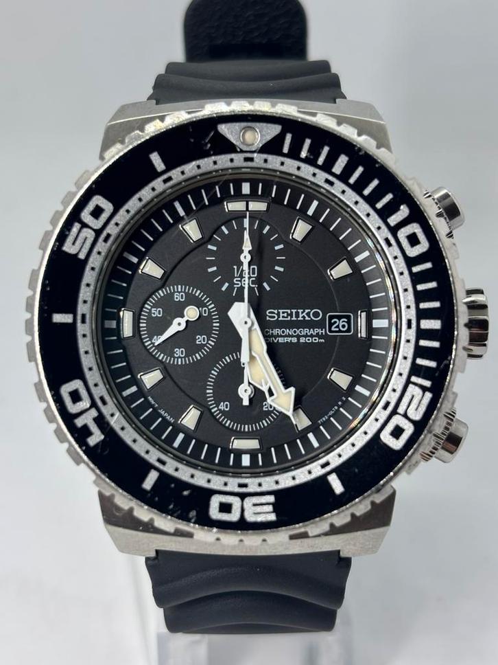 Seiko Ceasar SNDA13, Sieraden, Tassen en Uiterlijk, Horloges | Heren, Zo goed als nieuw, Polshorloge, Seiko, Staal, Kunststof