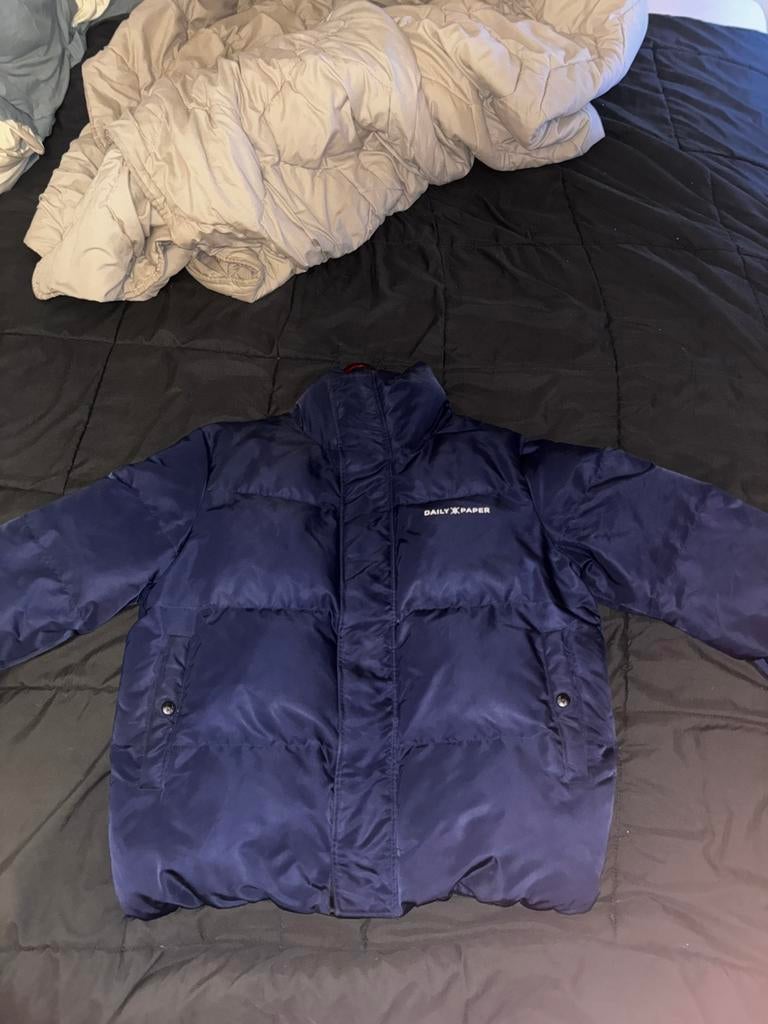 Daily paper jas, Ophalen of Verzenden, Zo goed als nieuw, Zwart