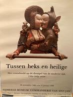 Affiche tentoonstelling Tussen heks en heilige, Gebruikt, Ophalen of Verzenden, A1 t/m A3, Rechthoekig Staand