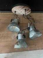 Nieuwe Industriële Hanglamp met 3 Spots, Huis en Inrichting, Ophalen of Verzenden, Nieuw, Metaal, 75 cm of meer