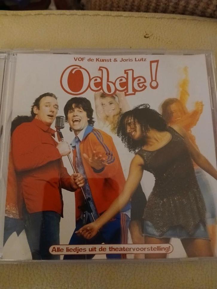 CD VOF De Kunst & Joris Lutz - Oebele!, Cd's en Dvd's, Cd's | Nederlandstalig, Gebruikt, Ophalen of Verzenden