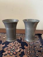 2 tinnen bekers, Antiek en Kunst, Antiek | Tin, Ophalen of Verzenden