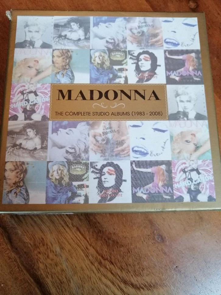 Madonna studio albums cd box, Cd's en Dvd's, Cd's | Pop, Zo goed als nieuw, 1980 tot 2000, Boxset, Verzenden