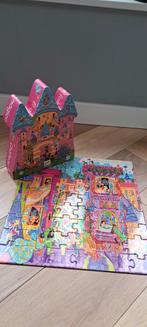 Djeco Puzzel - Kasteel, Kinderen en Baby's, Speelgoed | Kinderpuzzels, Ophalen of Verzenden, Meer dan 50 stukjes, Zo goed als nieuw