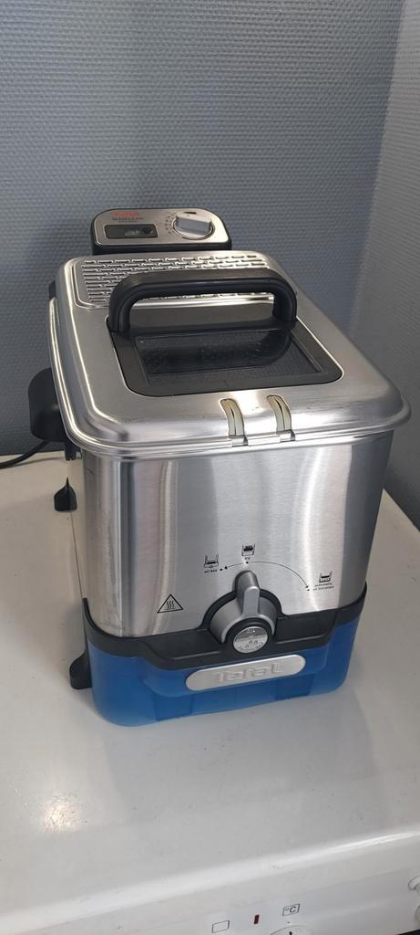 tefal oleoclean frituurpan FR8040 3,5L, Witgoed en Apparatuur, Frituurpannen, Gebruikt, 3 tot 4 liter, Uitneembare binnenpan, Ophalen