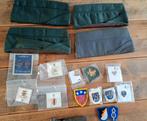 Lot Amerikaans wo2, Vietnam diverse, Verzamelen, Ophalen of Verzenden, Landmacht, Amerika, Embleem of Badge