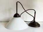 Vintage hanglamp opaline glas, Antiek en Kunst, Antiek | Lampen, Verzenden