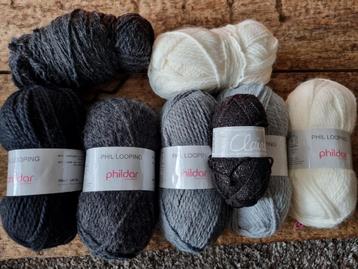7 bollen Phildar Phil Looping - Diverse kleuren beschikbaar voor biedingen