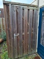 Tuinpoort/schuttingdeur (100 cm), Ophalen, Minder dan 3 meter, Hout, 1 tot 2 meter