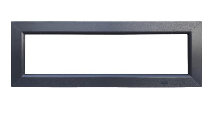 Kunststof Kozijn Vast  B98 H35cm Antraciet, Doe-het-zelf en Verbouw, Kozijnen en Schuifpuien, Nieuw, Raamkozijn, Kunststof, Inclusief glas