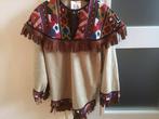 Indianen Blouse maat 128, Kinderen en Baby's, Ophalen of Verzenden, Zo goed als nieuw, 122 t/m 128, Meisje