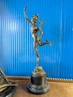 Mercurius beeld . Bronzen sculptuur  42 cm hoog, Antiek en Kunst, Ophalen of Verzenden